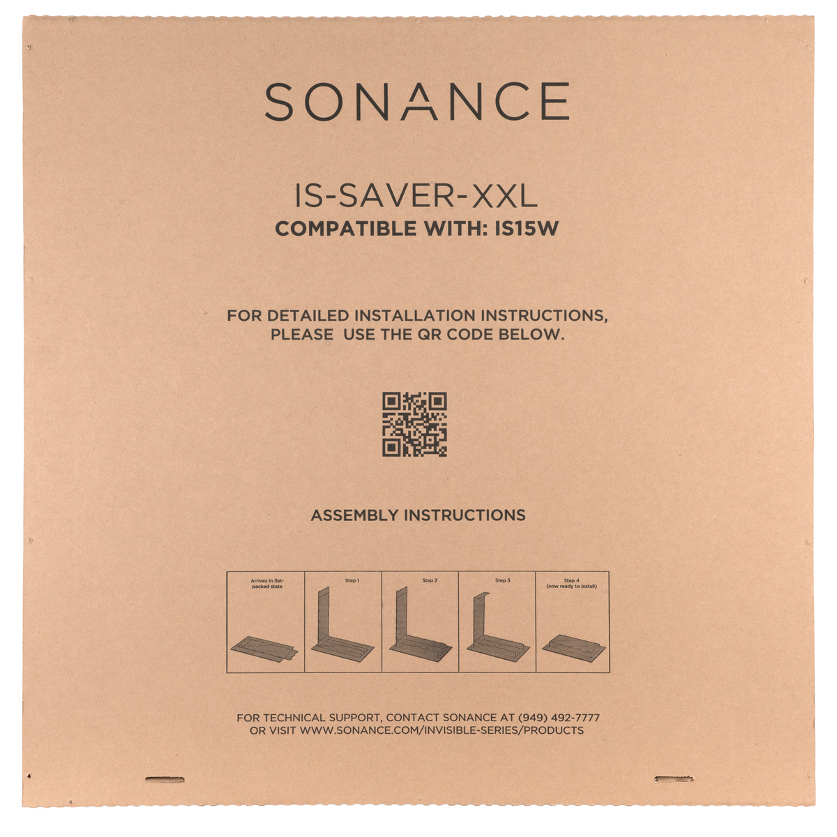 Sonance IS15 Space Saver – XXL Invisible Series Placeholder Speaker Accessories Sonance