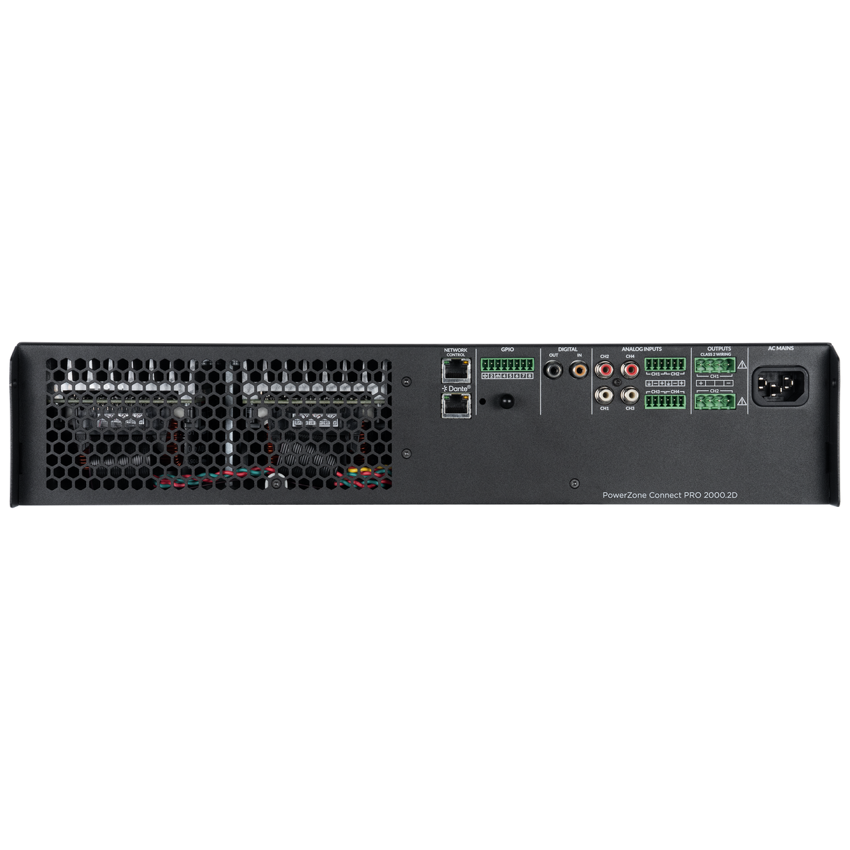 Sonance PowerZone Connect PRO 2000.2D – Amp with Dante Amplifiers Sonance