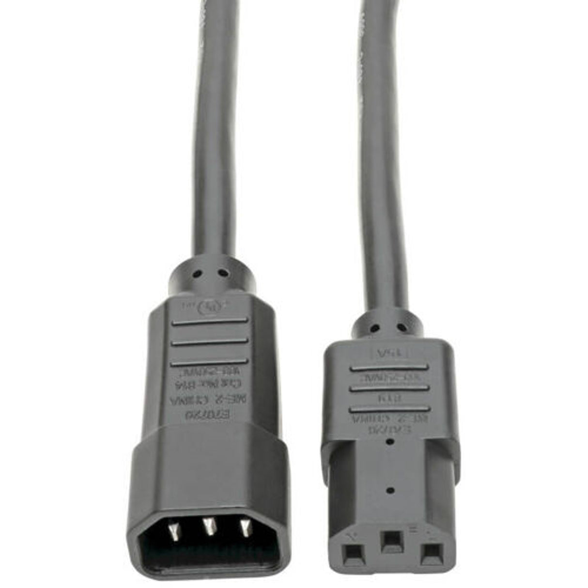 Eaton P005-002 – Heavy-Duty C13 to C14 PDU Power Cord, 2 ft.