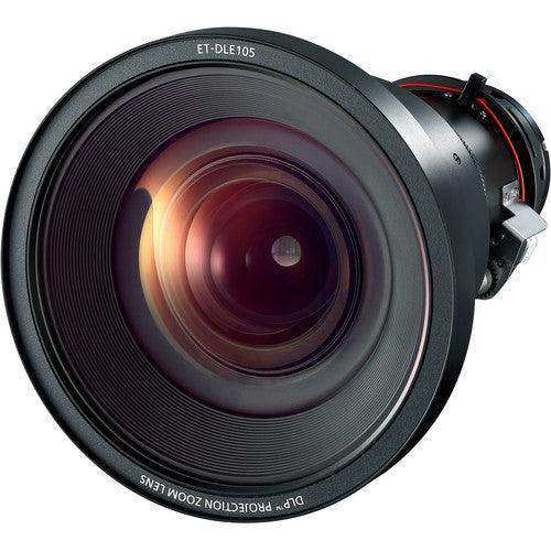 Panasonic ET-DLE105 1.0–1.3:1, zoom, WUXGA (16:10 aspect ratio) / 0.9–1.3:1, zoom, XGA (4:3 aspect ratio) / 1.1–1.5:1, zoom, WXGA (16:10 aspect ratio) Projection Panasonic