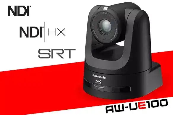 Panasonic AW-UE100 4K NDI Professional Streaming PTZ Camera Production Panasonic