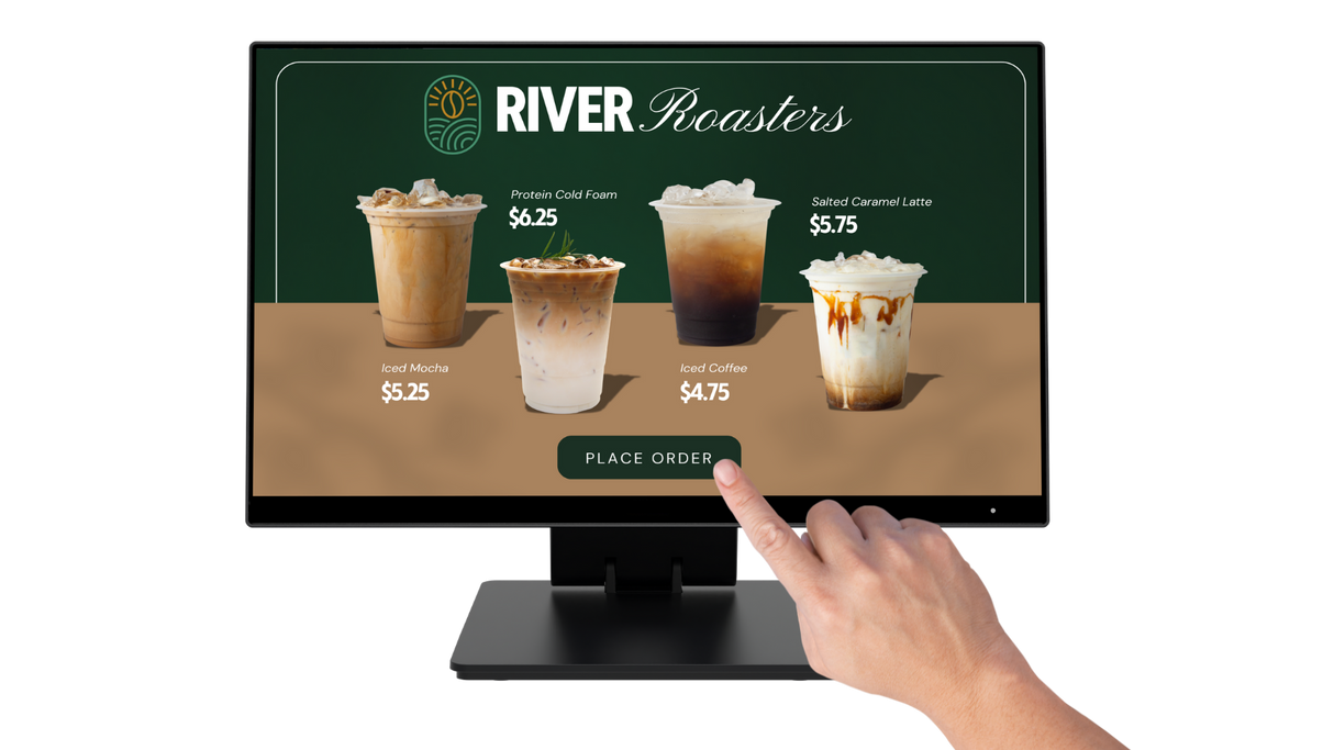 Planar Helium 22" – Zero-Bezel Optically Bonded Touch Monitor