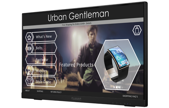 Planar Helium 22" – FHD Projected Capacitive Touch Monitor