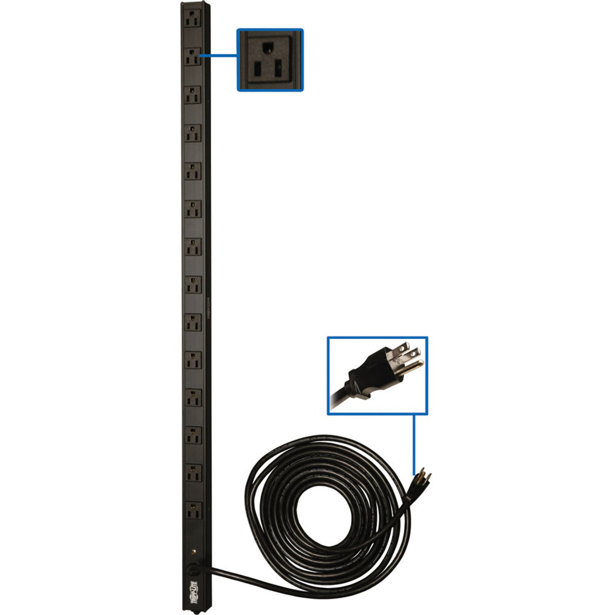 Eaton PDUV15 – Basic Vertical PDU, 14 Outlets