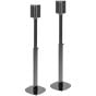 Peerless-AV SPKSS universal speaker stand mount side view