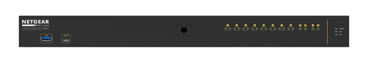Crestron CEN-SWPOE-12 – 12-Port PoE+ Managed Network Switch Networking Crestron
