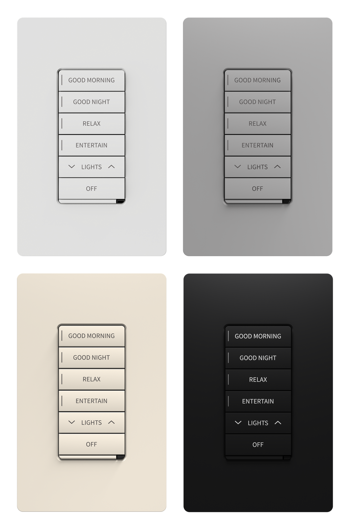 Crestron CM2-KPEX-ENGRAVED – Cameo 2 In-Wall Keypad, infiNET EX Wireless, Full Keypad, Custom Engraved Crestron