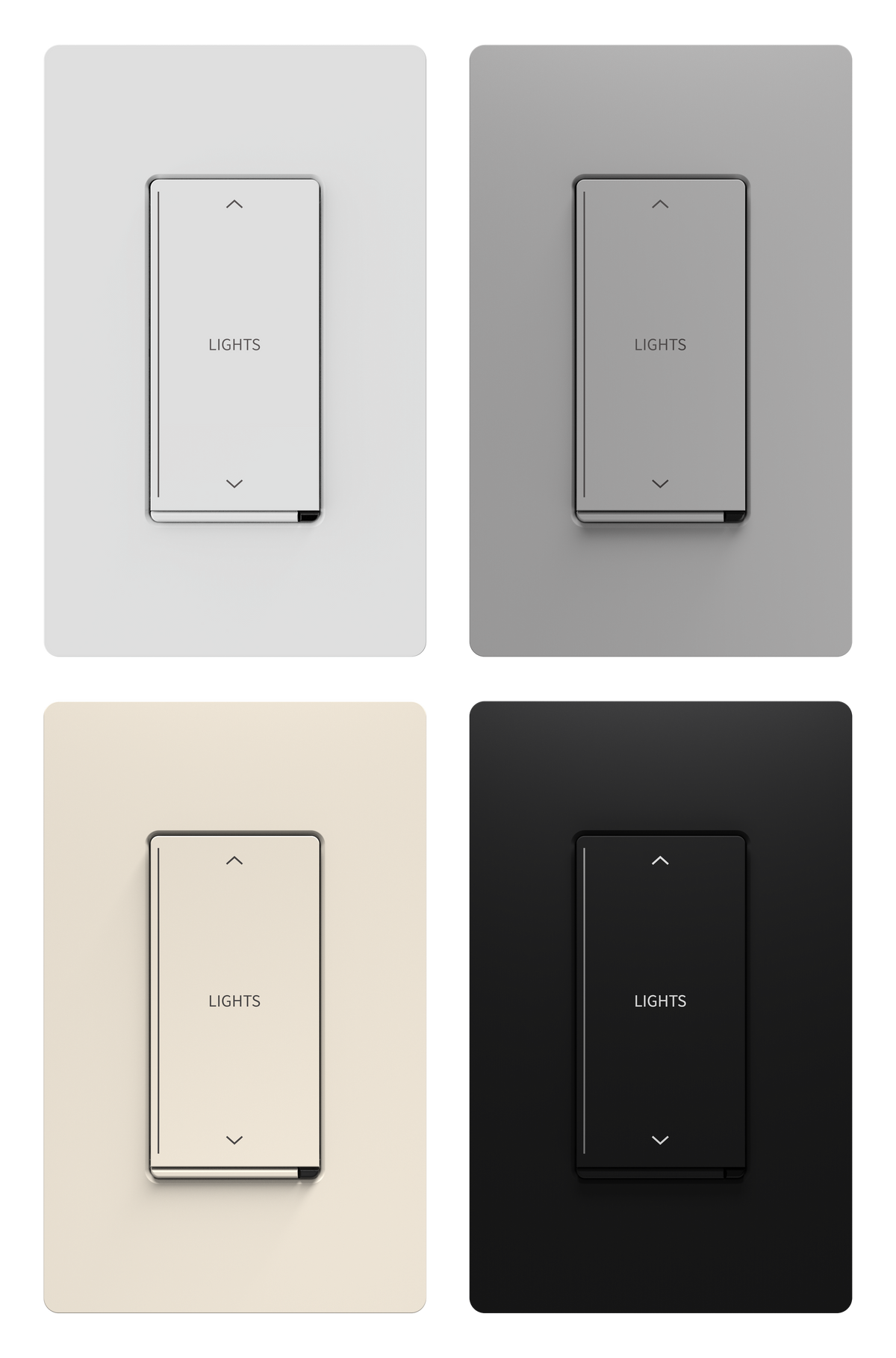 Crestron Cameo 2 In-Wall Switch with infiNET EX Wireless, 100–240VAC, Rocker, White Smooth – Standard Engraved Crestron