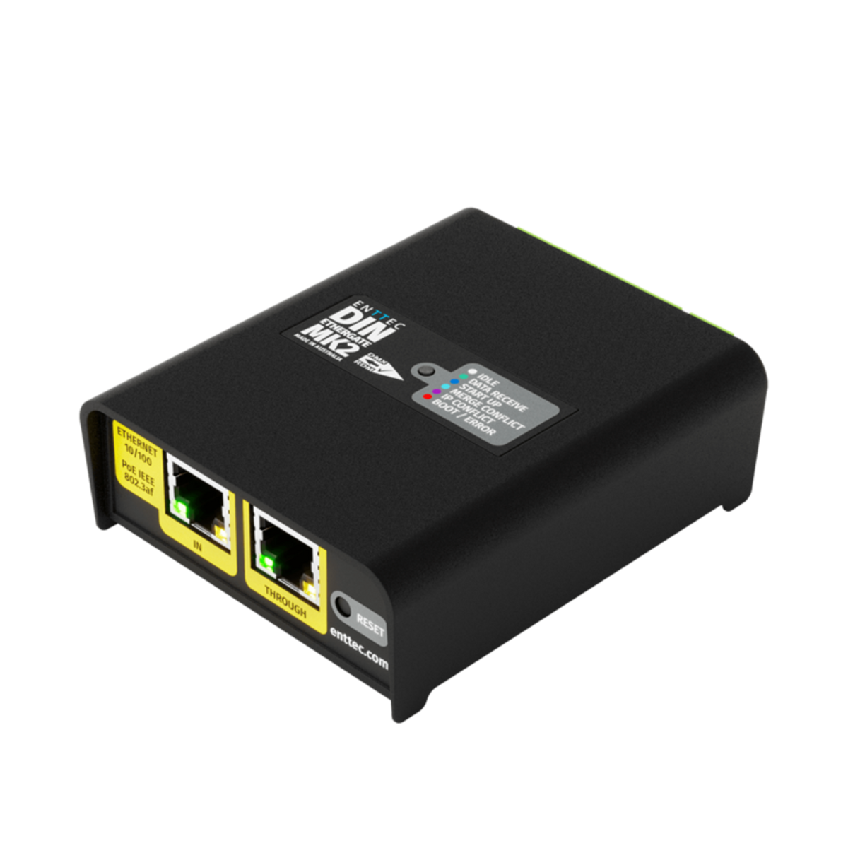 Crestron DIN-SACN-DMX – ENTTEC DIN Ethergate Mk2 Ethernet to DMX Converter Crestron