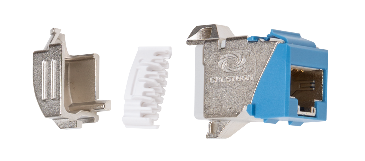 Crestron DM-CONN-ULTRA-RECP-XA-20 – 45-Degree Angled DigitalMedia Ultra Cable Connectors, 20 Pack Crestron