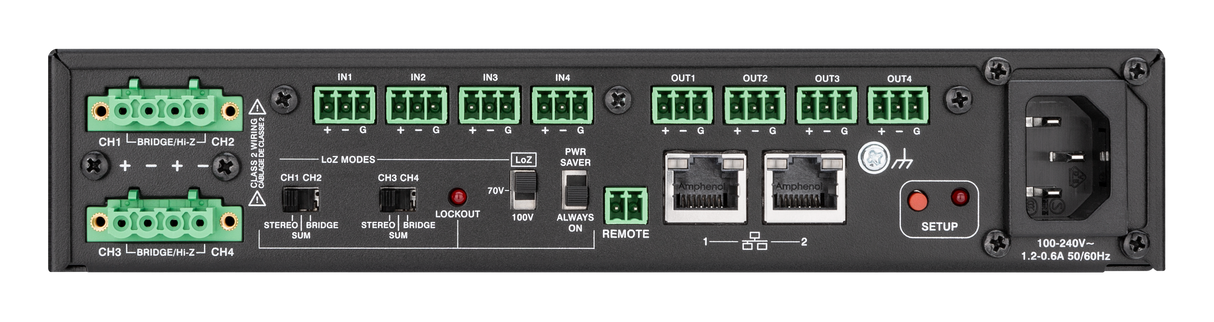 Crestron DM-NAX-AMP-X300 4-Channel 300W Amplifier Crestron
