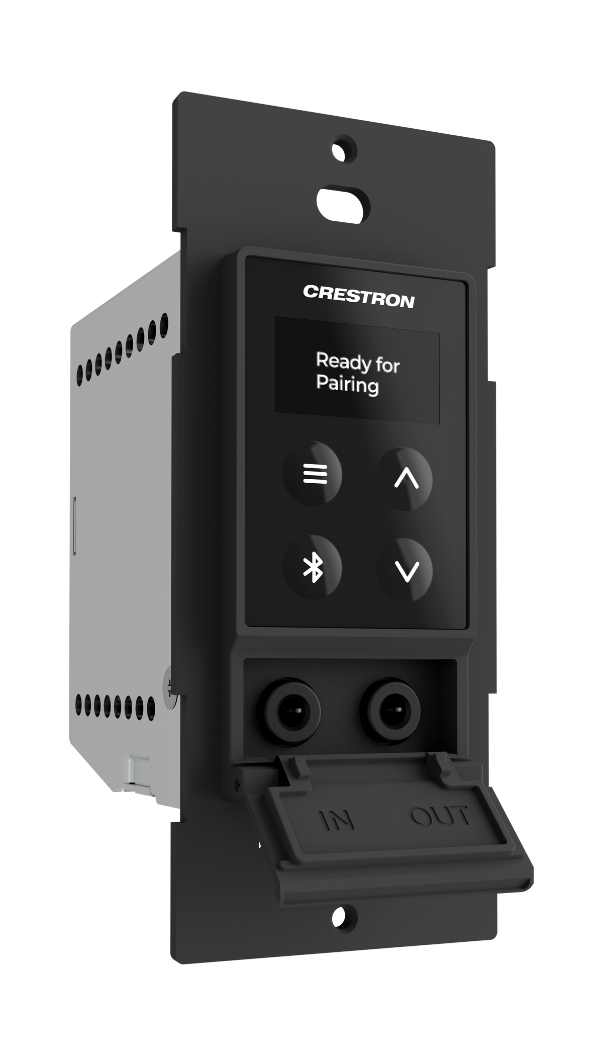 Crestron DM NAX Audio-over-IP Wall Plate with Bluetooth, 1-Gang Accessories Crestron
