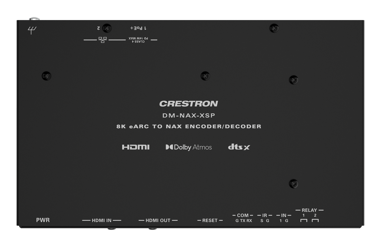 Crestron DM-NAX-XSP – 8K Smart Display Controller and Network Audio Encoder/Decoder with eARC Crestron