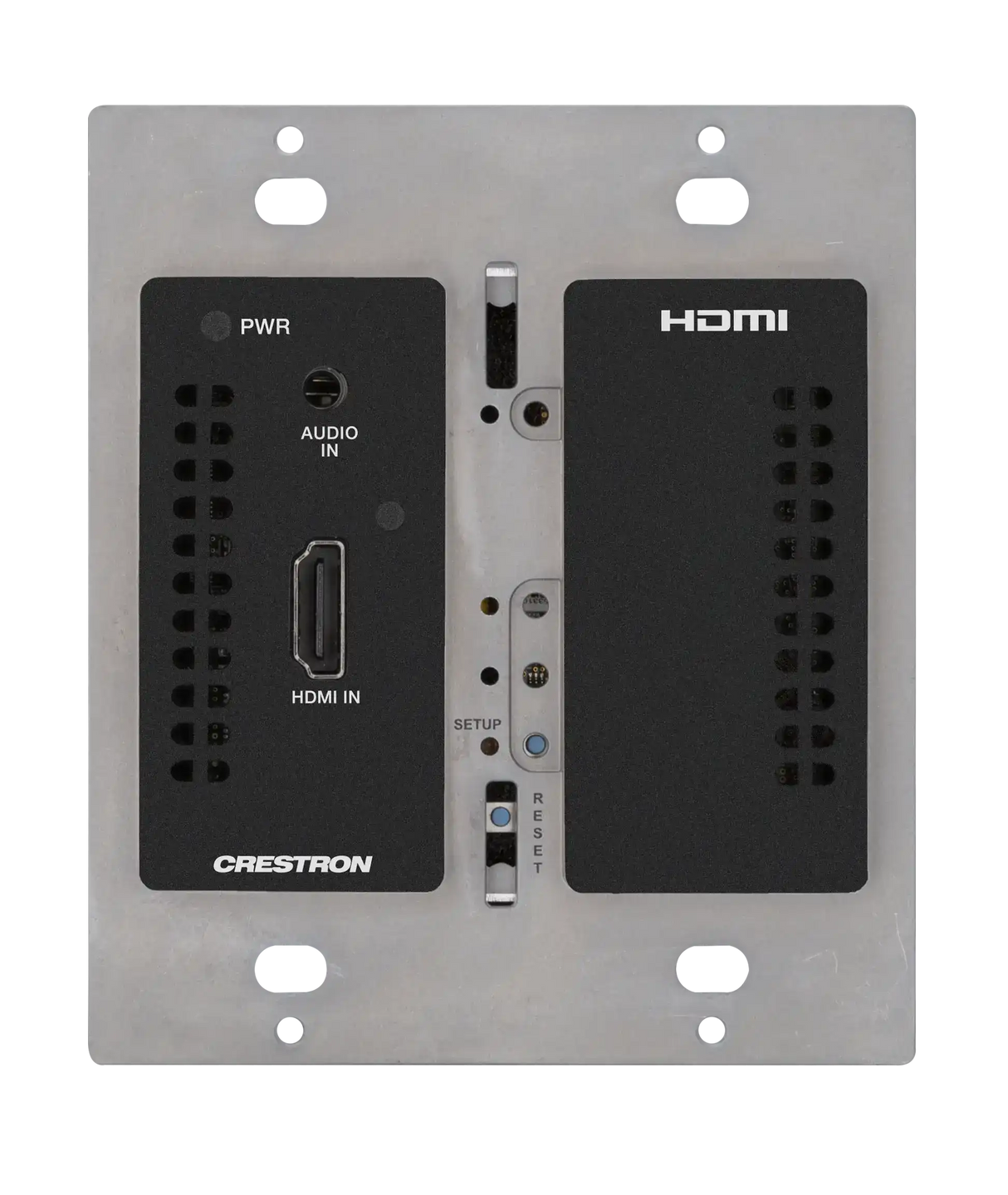 Crestron DM-NVX-E20-2G-B-T DM NVX® 4K60 4:2:0 Network AV Encoder, Wall Plate, Black Video Transmitters Crestron