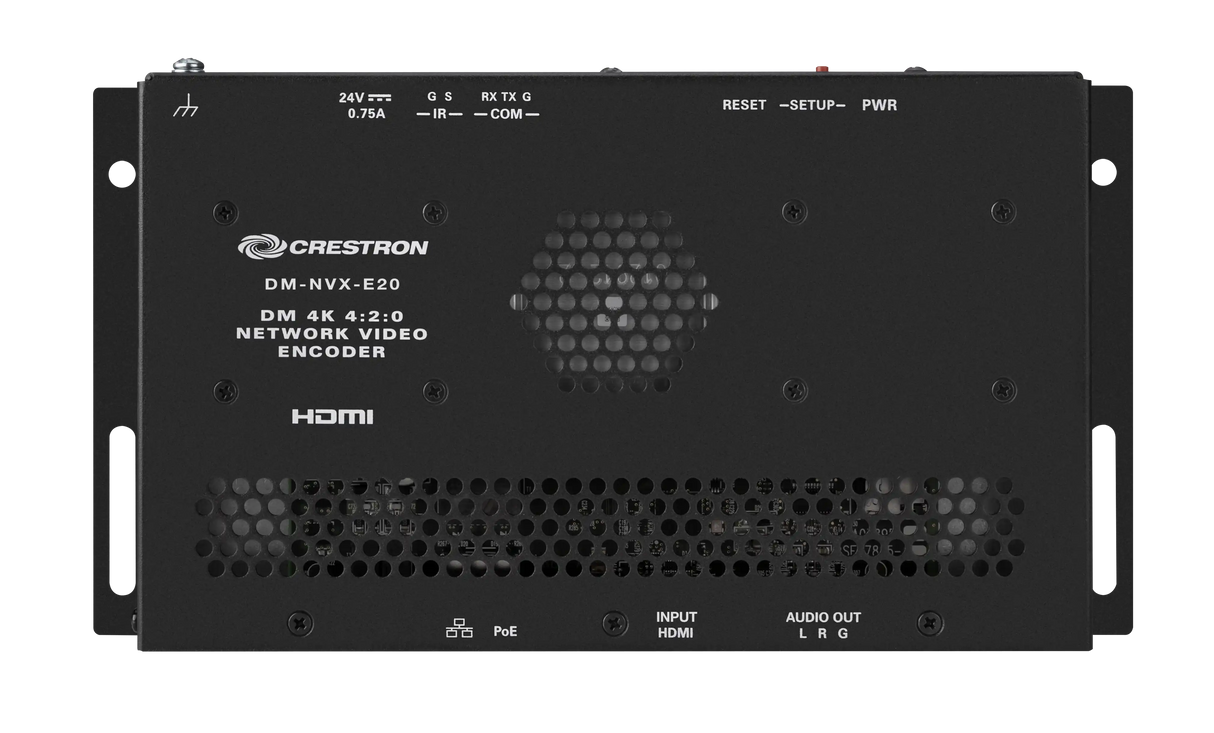 Crestron DM-NVX-E20 DM NVX® 4K60 4:2:0 Network AV Encoder Video Transmitters Crestron