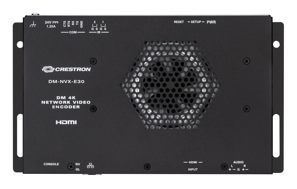 Crestron DM-NVX-E30 DM NVX® 4K60 4:4:4 HDR Network AV Encoder Video Transmitters Crestron