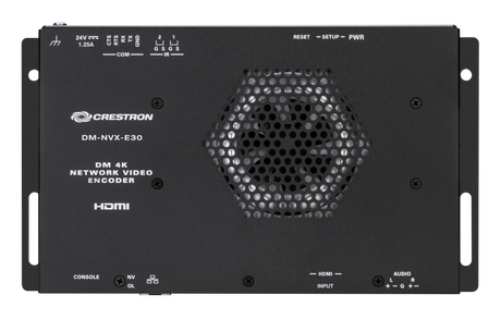Crestron DM-NVX-E30 DM NVX® 4K60 4:4:4 HDR Network AV Encoder Video Transmitters Crestron