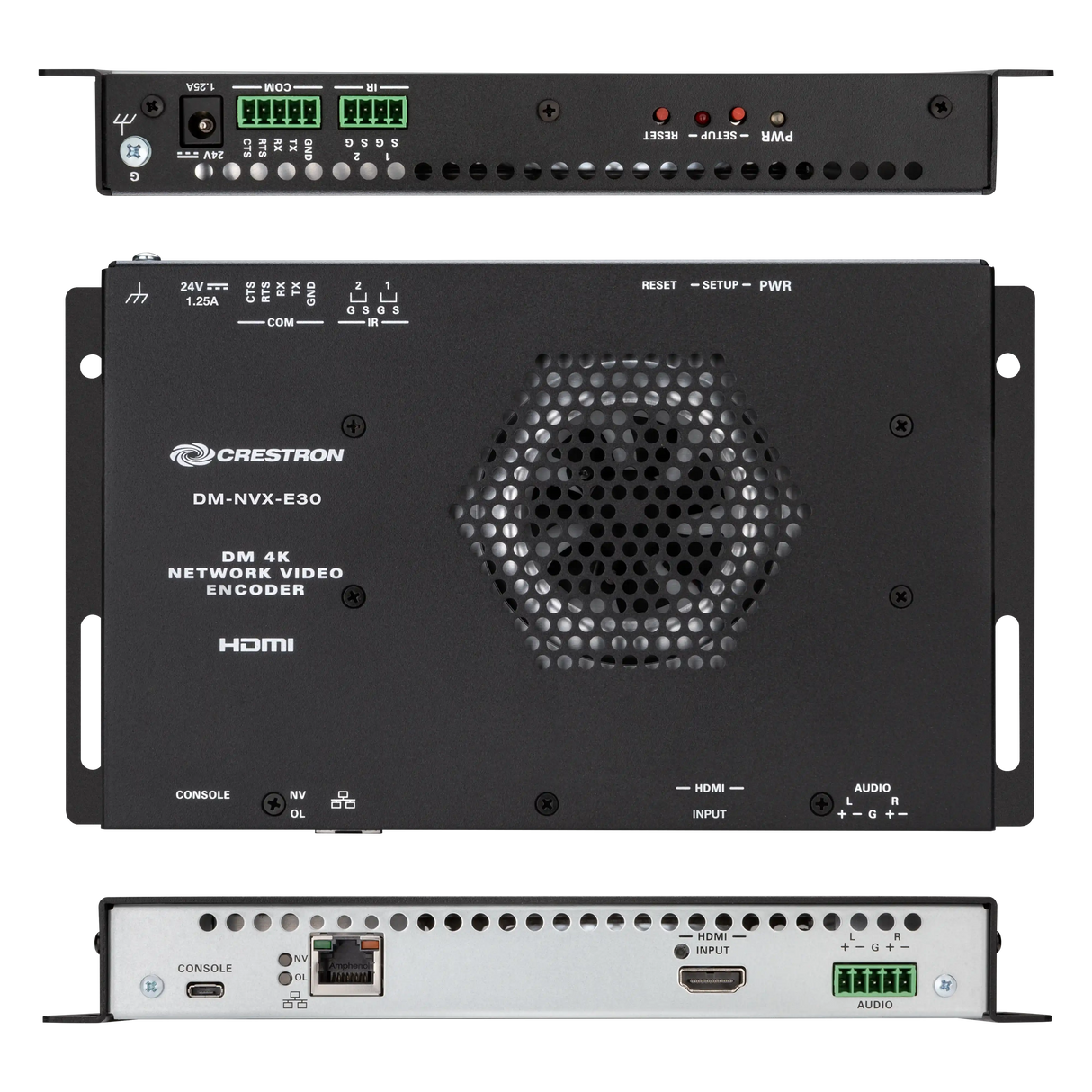 Crestron DM-NVX-E30 DM NVX® 4K60 4:4:4 HDR Network AV Encoder Video Transmitters Crestron