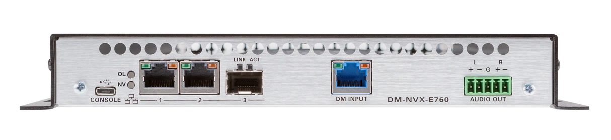 Crestron DM-NVX-E760 DM NVX® 4K60 4:4:4 HDR Network AV Encoder with DM® Input Video Transmitters Crestron