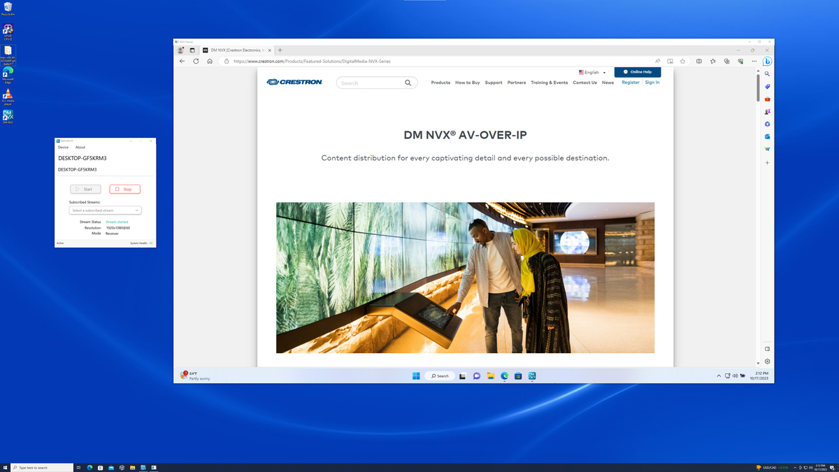 Crestron DM-NVX-SW-C310 – 4K60 Network AV Software Encoder/Decoder Crestron