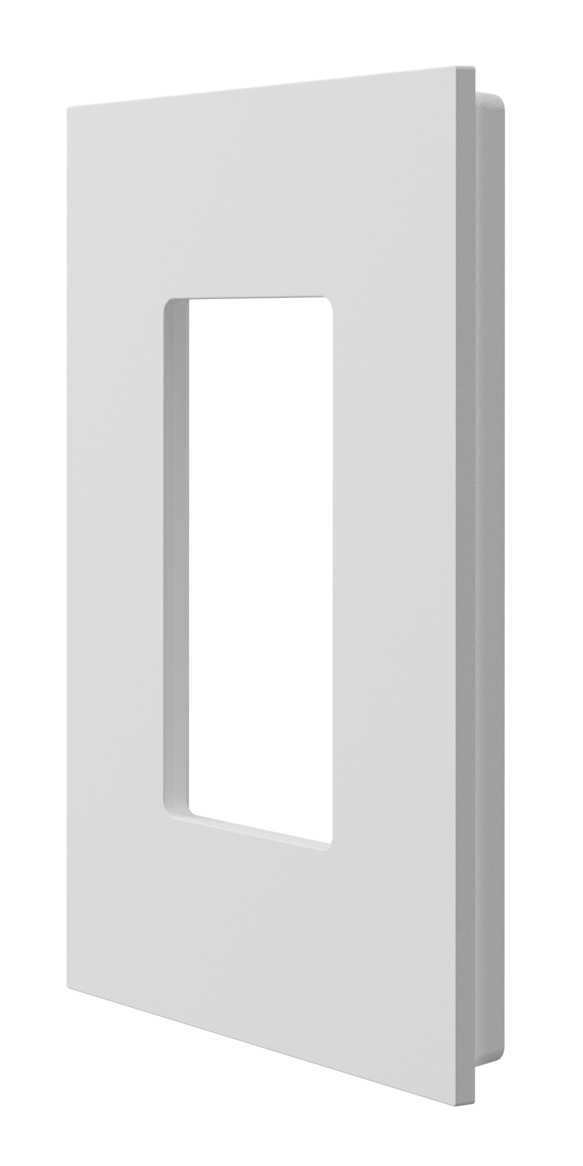 Crestron HZ2-FP-G1-D1-W – Horizon 2 Faceplate, 1-Gang, 1-Decorator, White Crestron