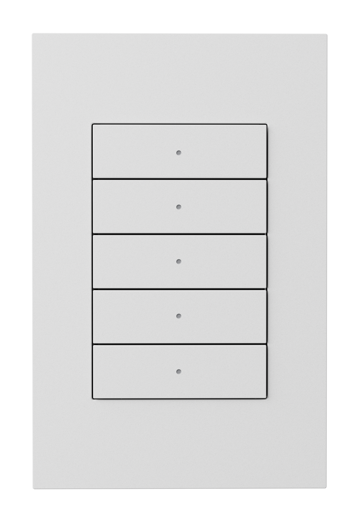 Crestron HZ2-KPEX-GLASS-W – In-Wall Keypad, White Glass Lighting Controls Crestron