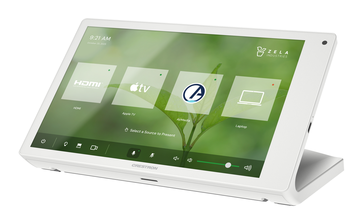 Crestron TS-880-W – 8.1 in. Tabletop Touch Screen, White Crestron