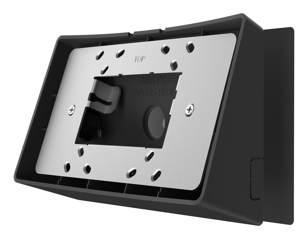 Crestron TSW-880-1080-MSMK-ANG-B – Angled Multisurface Mount Kit for TSW-880 and TSW-1080, Black Crestron