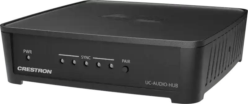 Crestron UC-AUDIO-1-B-DR1 KIT Crestron Flex Pod Wireless Audio Kit with Hub and Pod (Black) Audio Conferencing Crestron