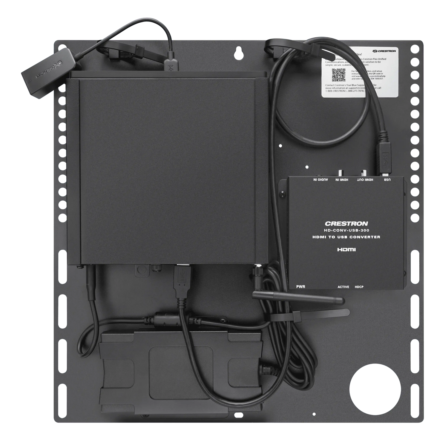 Crestron UC-C100-T Flex Video Conference System Integrator Kit for Microsoft Teams® Rooms Video Conferencing Crestron