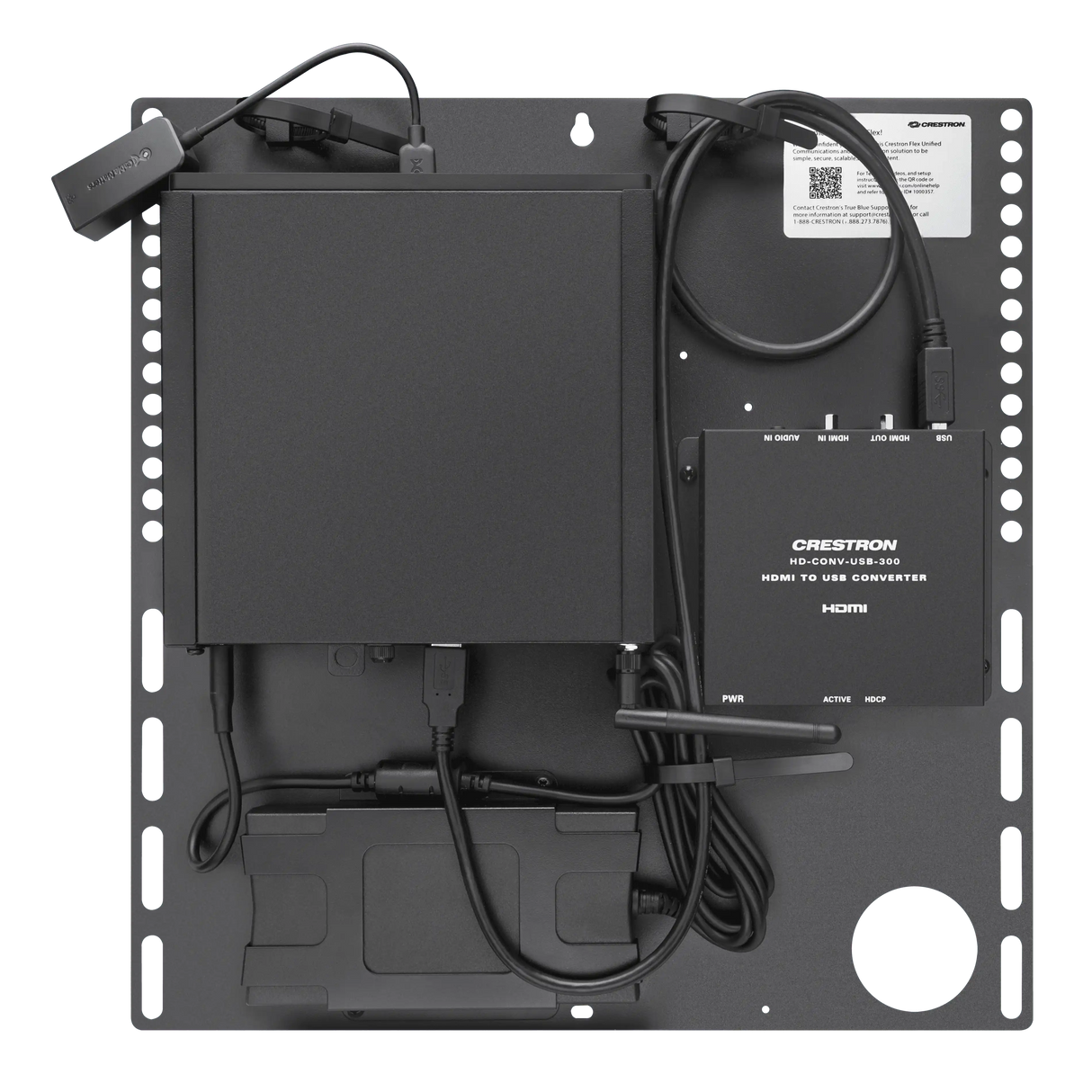 Crestron UC-B30-T Flex Wall Mount Small Room Video Conference System for Microsoft Teams® Rooms Video Conferencing Crestron