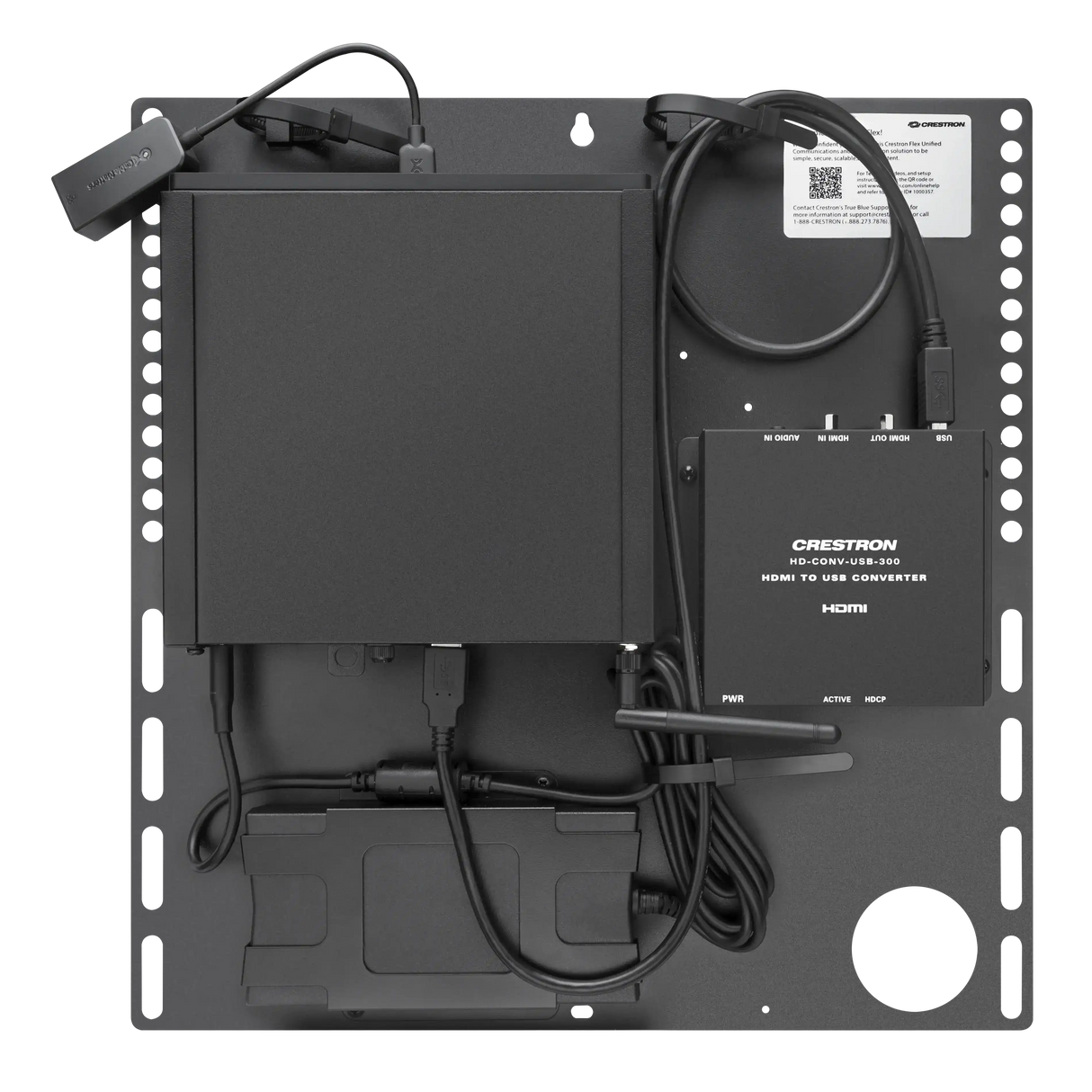 Crestron UC-MM30-T Flex Tabletop Small Room Video Conference System for Microsoft Teams® Rooms Video Conferencing Crestron