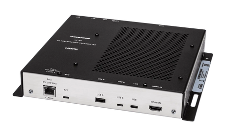 Crestron UC-CX100-T-WM Crestron Flex Advanced Video Conference System Integrator Kit with a Wall Mounted Control Interface for Microsoft Teams® Rooms Video Conferencing Crestron