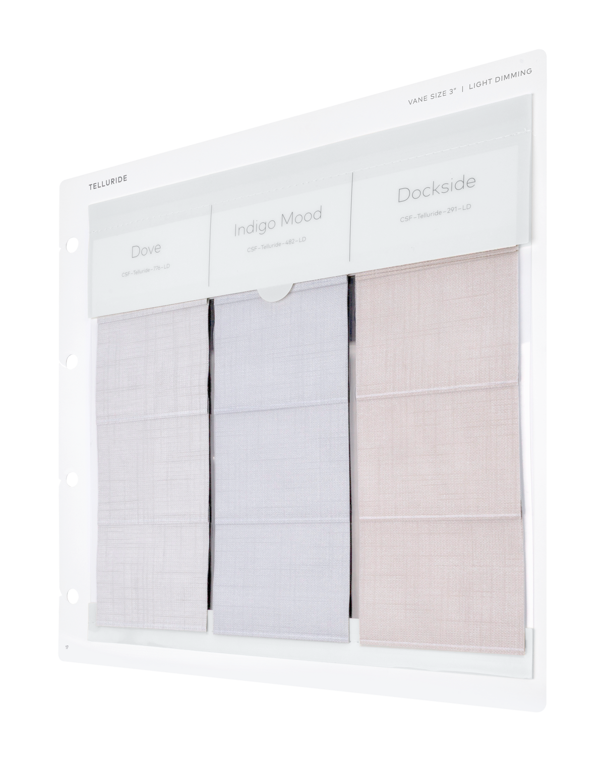 Crestron CSF-FABRIC-COLLECTION-HSHEER-2 – Horizontal Sheer Shades Sample Book Accessories Crestron