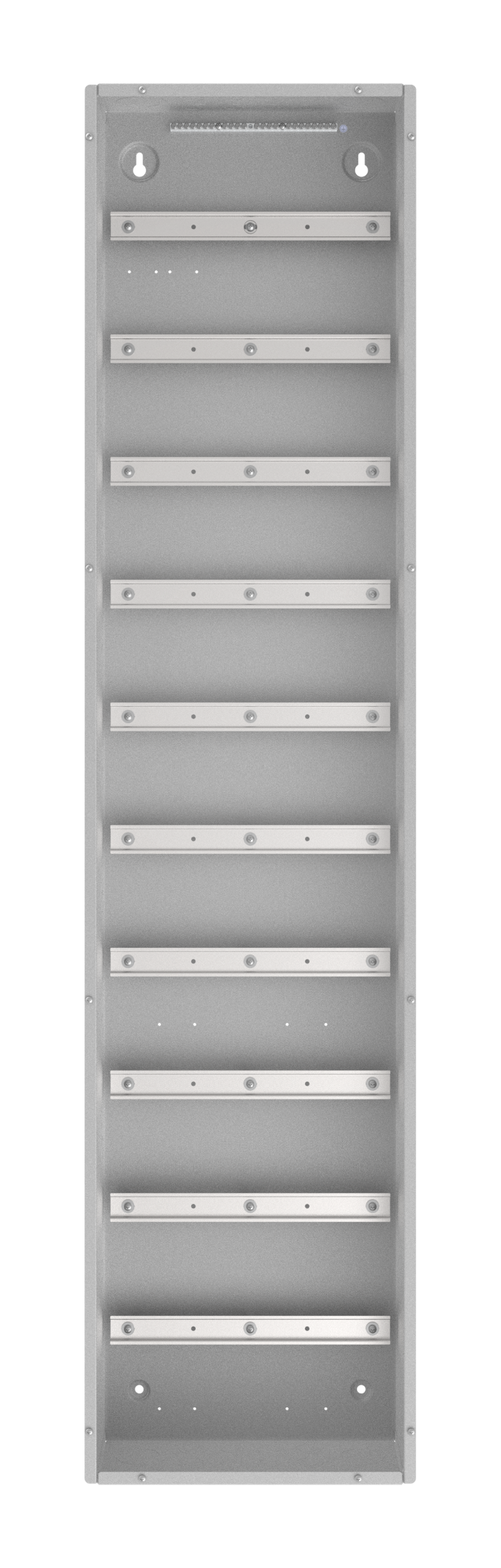 Crestron DIN-EN-10X18M – DIN Rail Enclosure, 10 DIN Rails, 18 Module Wide Crestron