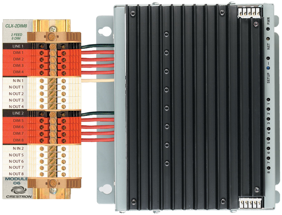 Crestron CLT-2DIM8 – Replacement Terminal Block for CLX-2DIM8 Dimmer Module Crestron