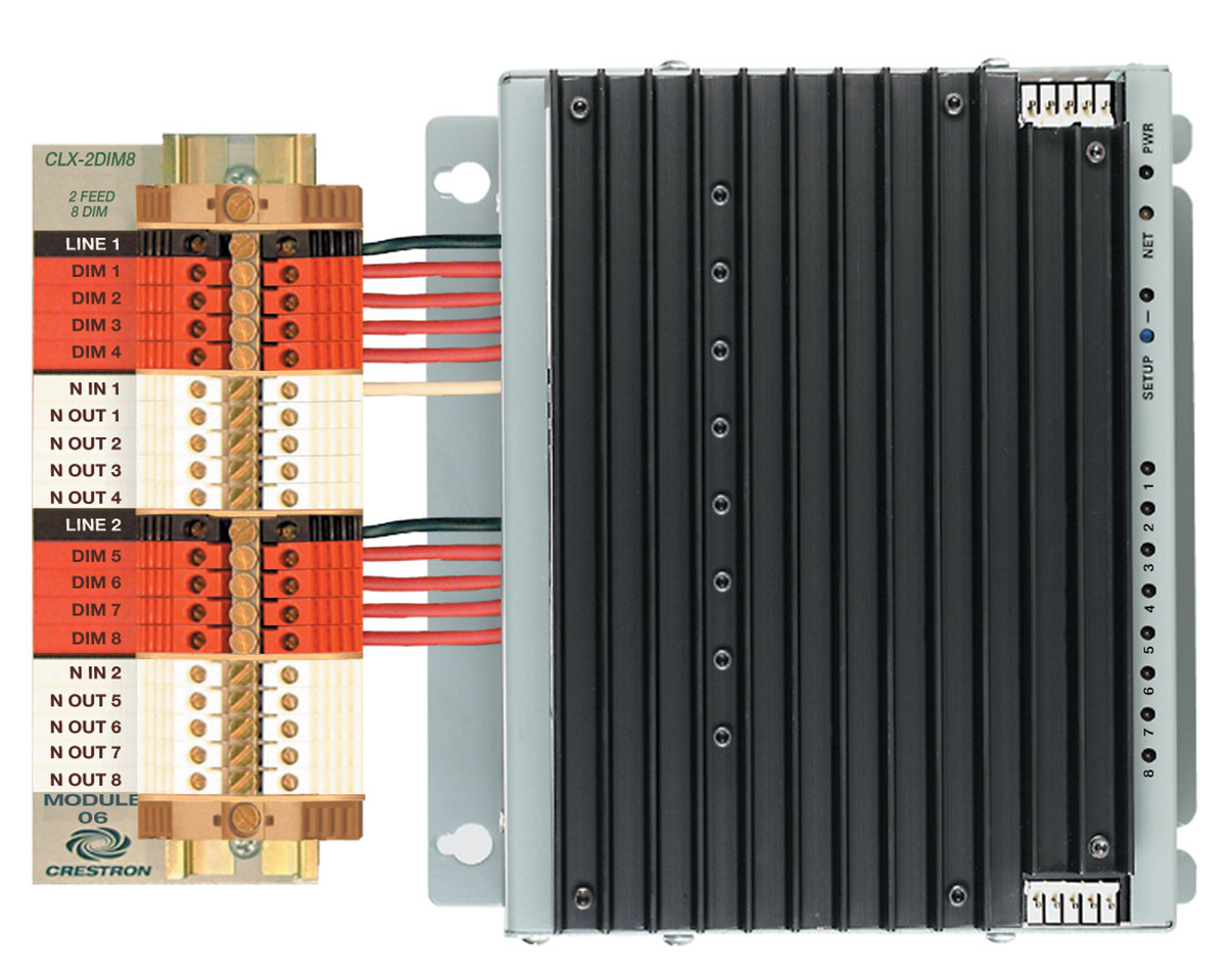 Crestron CLT-2DIM8 – Replacement Terminal Block for CLX-2DIM8 Dimmer Module Crestron