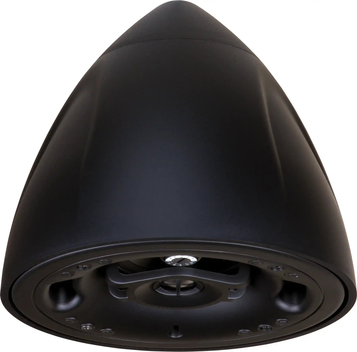 Crestron SAROS PD4T-B-T-EACH Saros® 4” 2-Way Pendant Speaker, Black Textured, Single Speakers Crestron