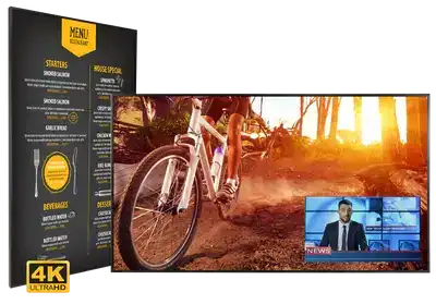 Planar URP49 UltraRes P Series 49in diagonal, UHD, E-LED backlight, 500 nit brightness - 998-2887-00 Displays Planar