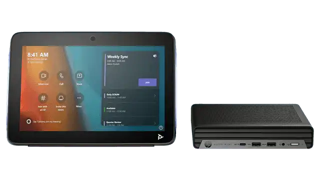 Poly Mini IP Conference PC G9 – For Microsoft Teams Rooms Video Conferencing Poly