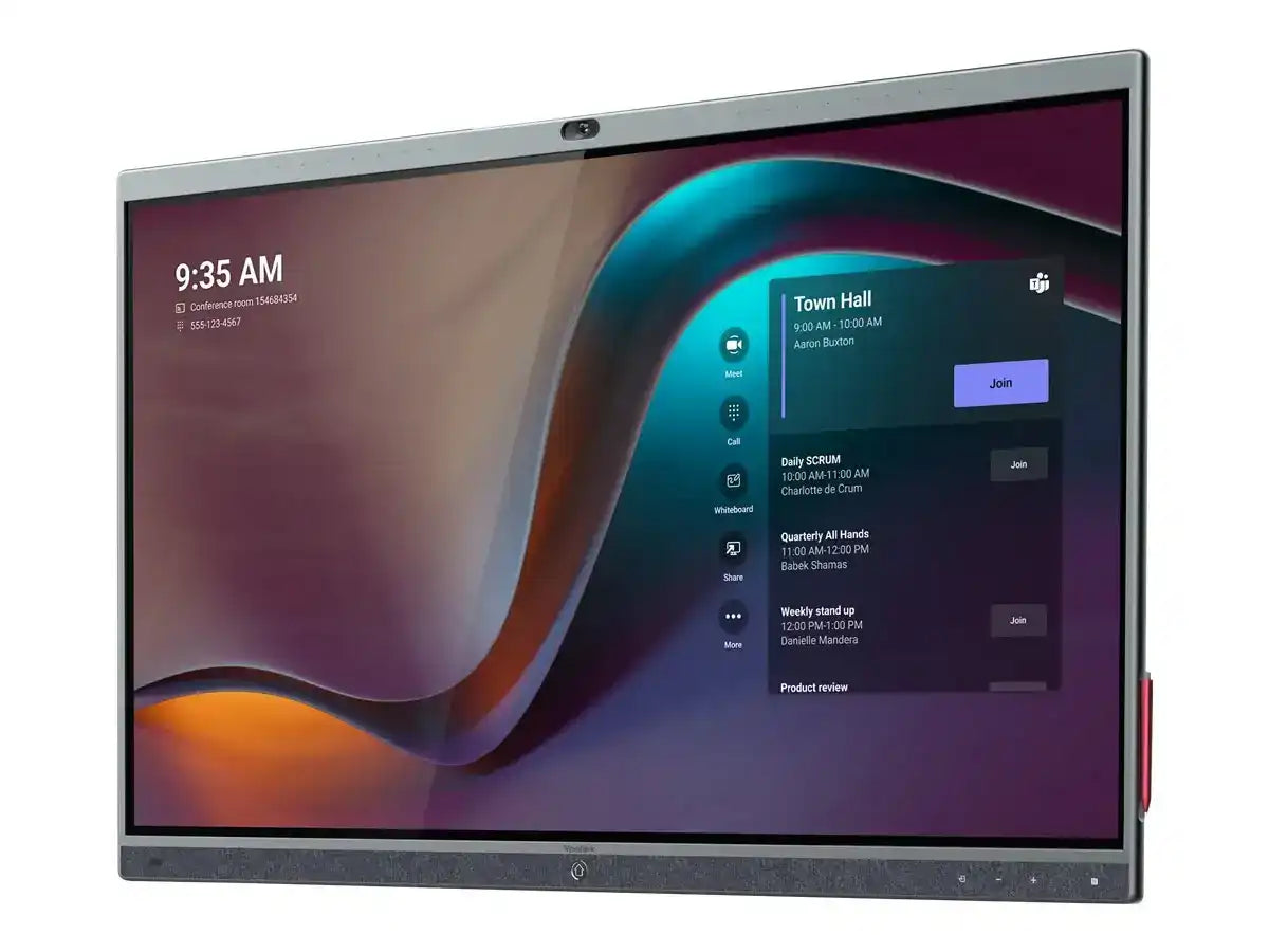 Yealink MeetingBoard Pro 65-inch Interactive Whiteboard for Microsoft Teams Interactive Displays Yealink