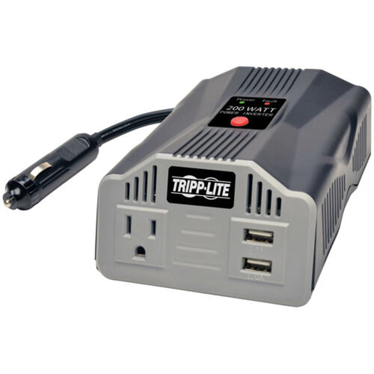 Eaton PV200USB – 200W Ultra-Compact Car Inverter with 2 USB Inverters & Power Converters Eaton