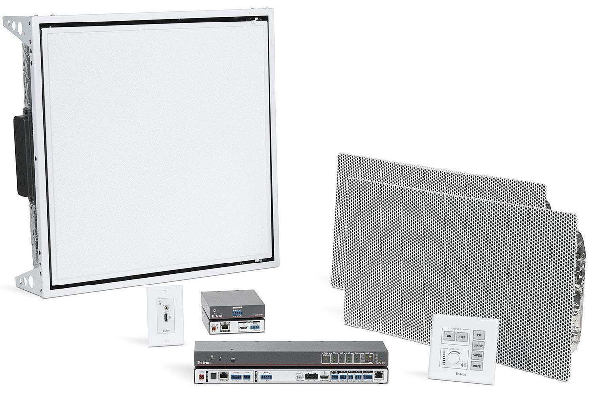 Extron PVDV 101 PlenumVault Direct View System 42-300-01 Microphones Extron