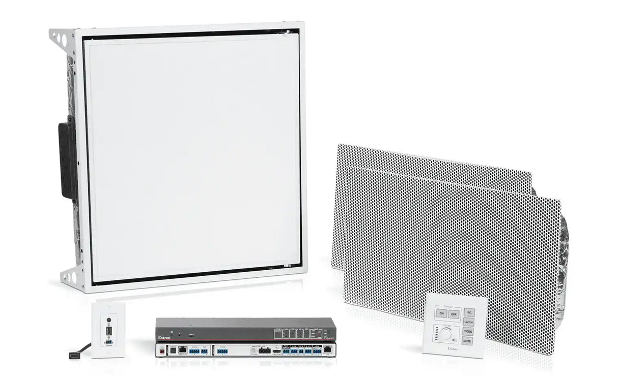 Extron PVDV 101 PlenumVault Direct View System 42-300-01 Microphones Extron