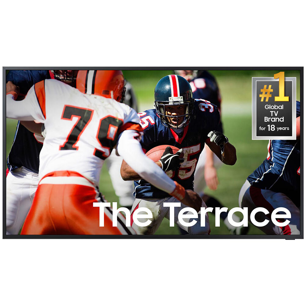 Samsung 85" The Terrace Full Sun Outdoor TV – NeoQLED 4K Commercial-Grade Outdoor TVs Samsung