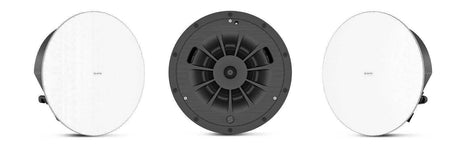 QSC AD-C6T-LPZB-WH 6.5-inch, 2-way, low profile, zero bezel loudspeakers (Low profile, White, Pair) Speakers QSC