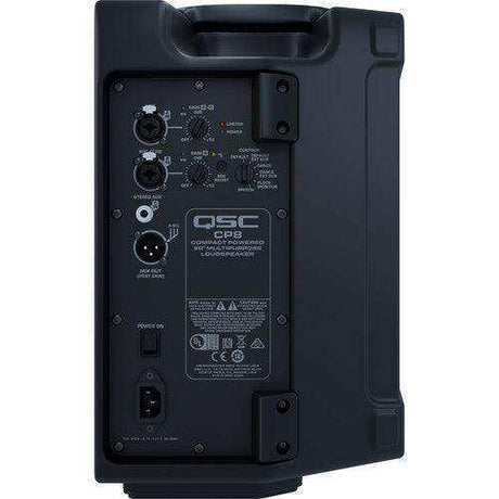 QSC Two-Way 8" 1000W Compact Powered Loudspeaker with DSP - CP8 Speakers QSC