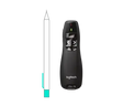 Logitech Wireless Presenter R400 - Laser - Wireless - 49.21 ft - Radio Frequency - 2.40 GHz - Black - USB - 1 Each - 910-001354 Computer Accessories Logitech