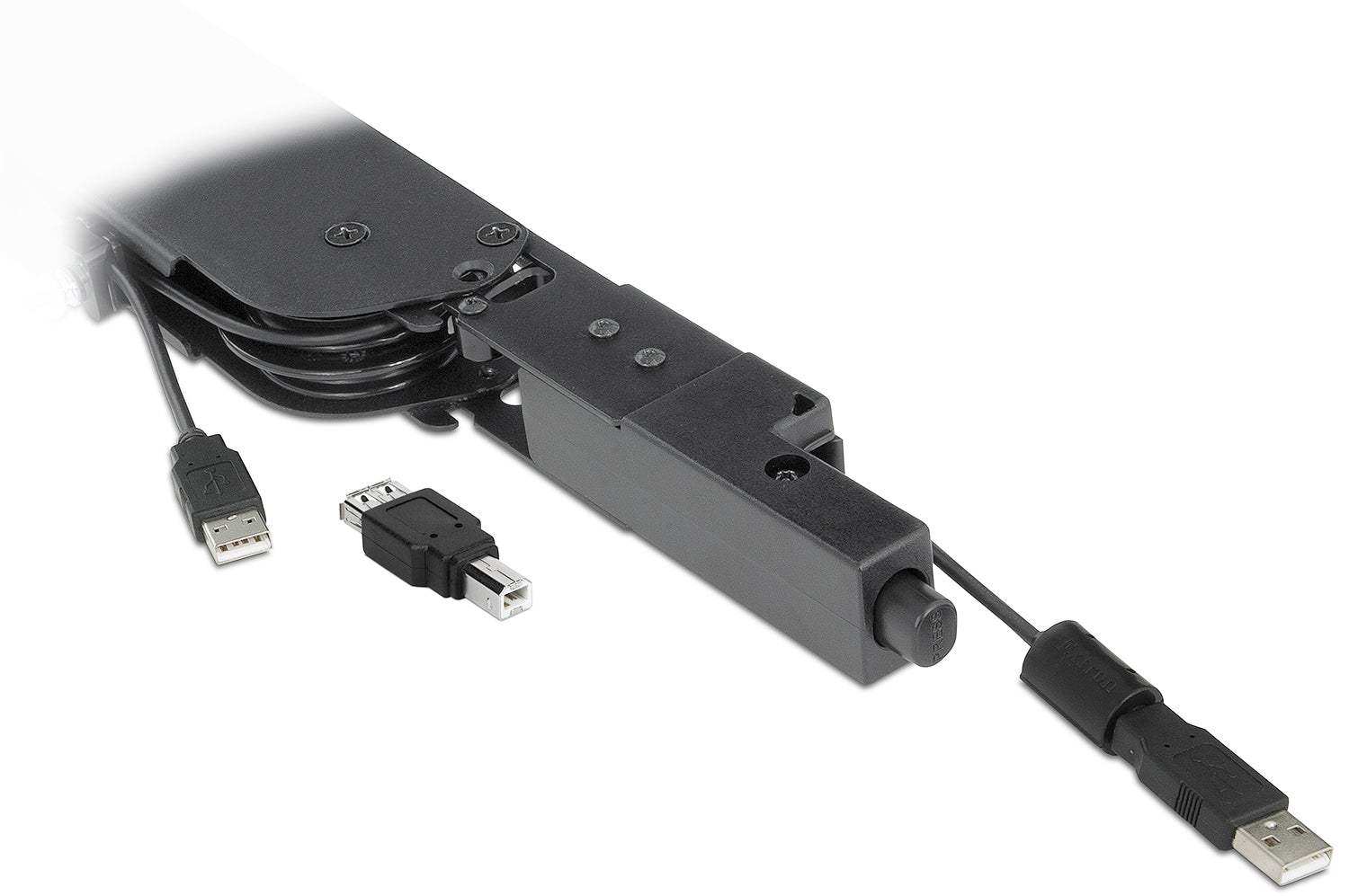 Extron Retractor Series Cable Retraction System with Speed Control for AVEdge, Cable Cubby, and Select TouchLink Enclosures Collaboration Furniture Extron