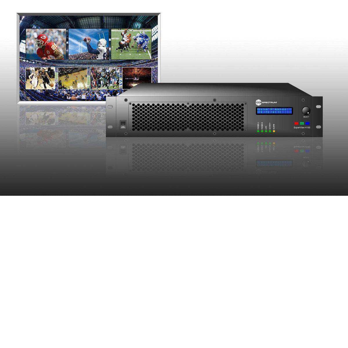 RGB Spectrum SV 4100 Powerful DVI Multiviewer and Multi-image Display Processor Video Transmitters RGB Spectrum